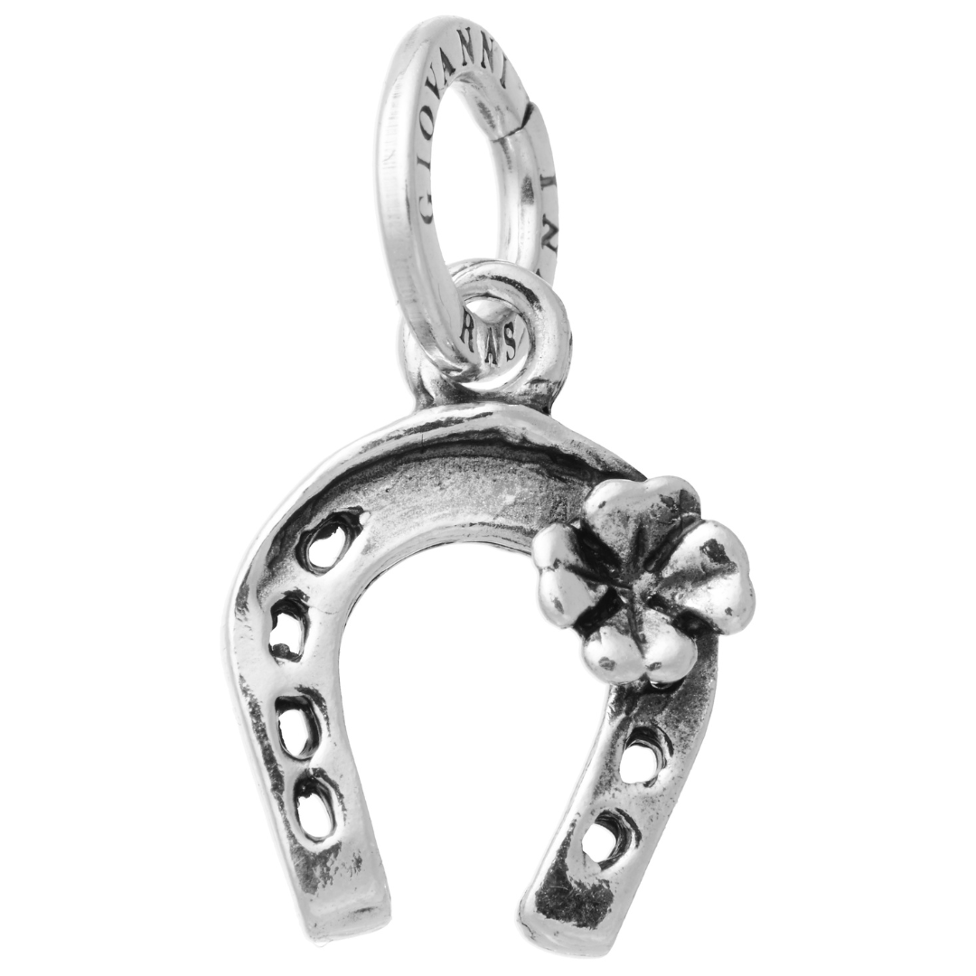 Charm Ferro Di Cavallo Quadrifoglio