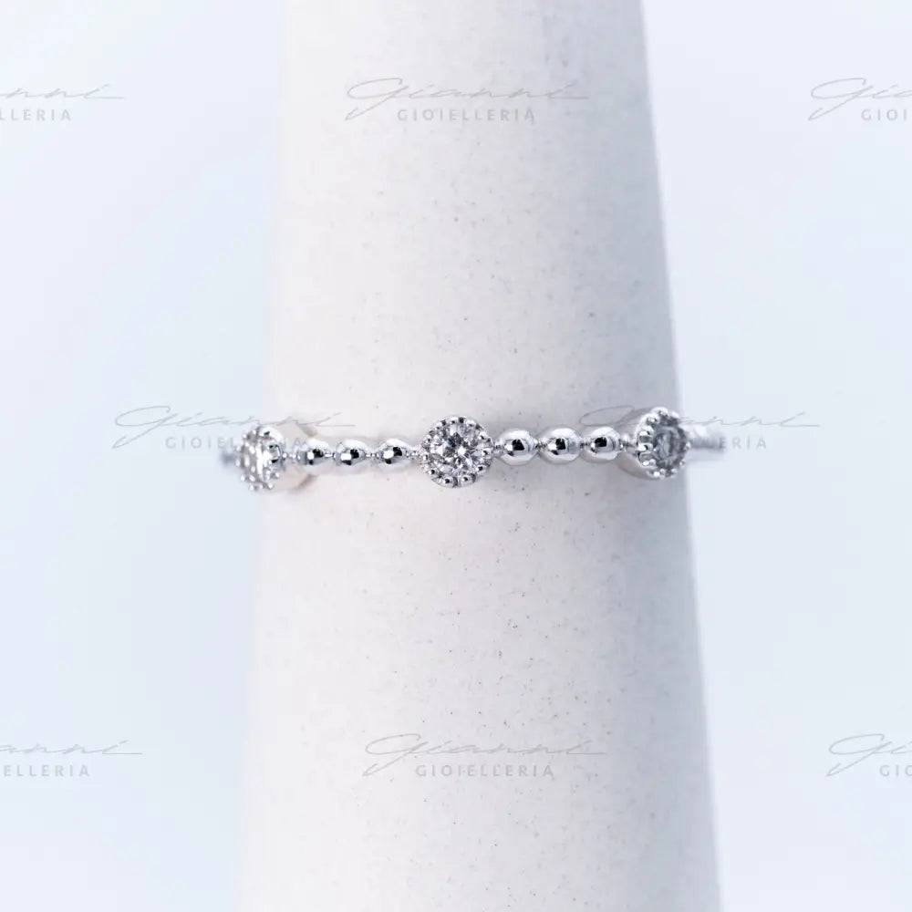 Anello Crivelli - Falangetta con diamanti Anelli