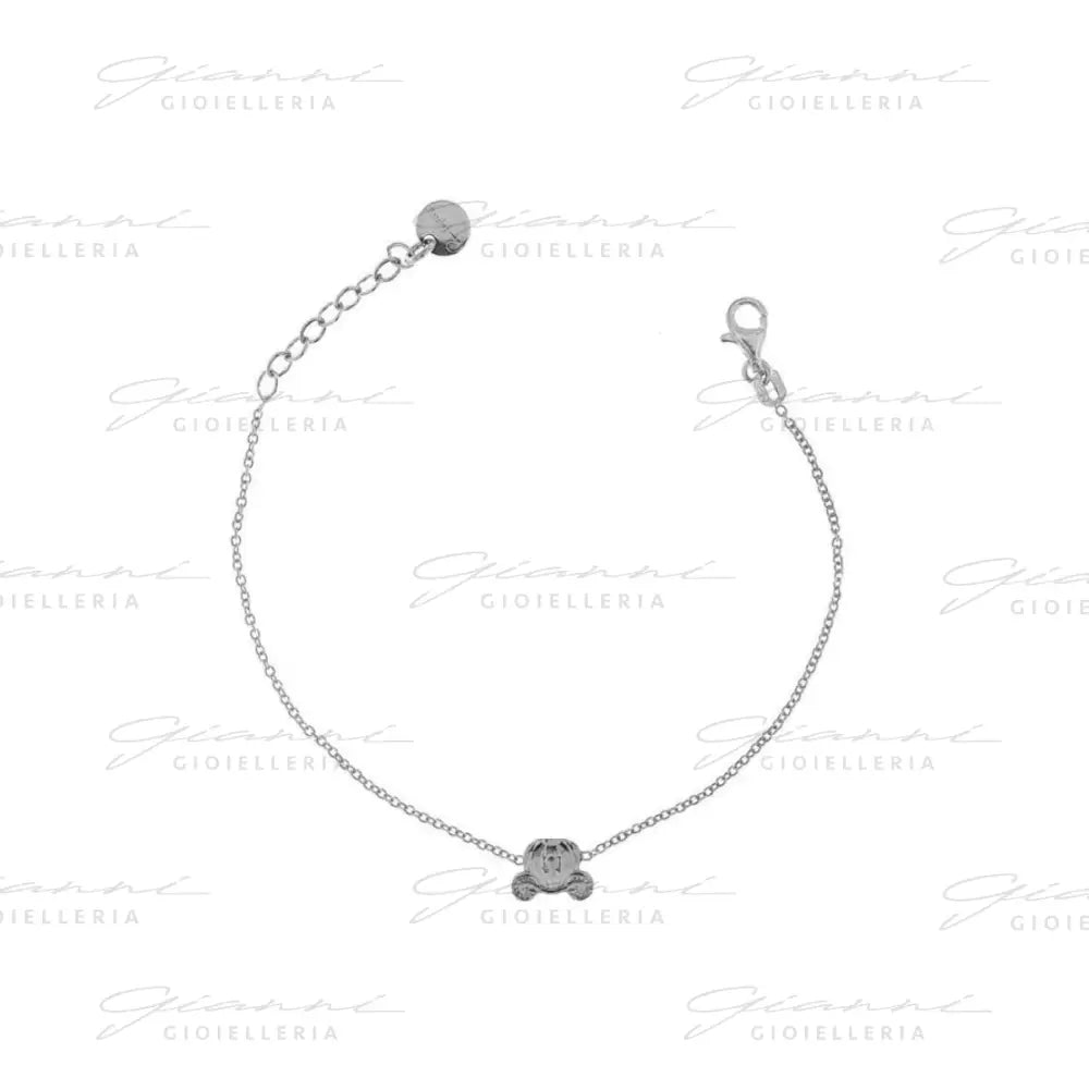Braccialetto Rue Des Mille - Soggetto Centrale Bombato Carrozza Rodio Bracciali