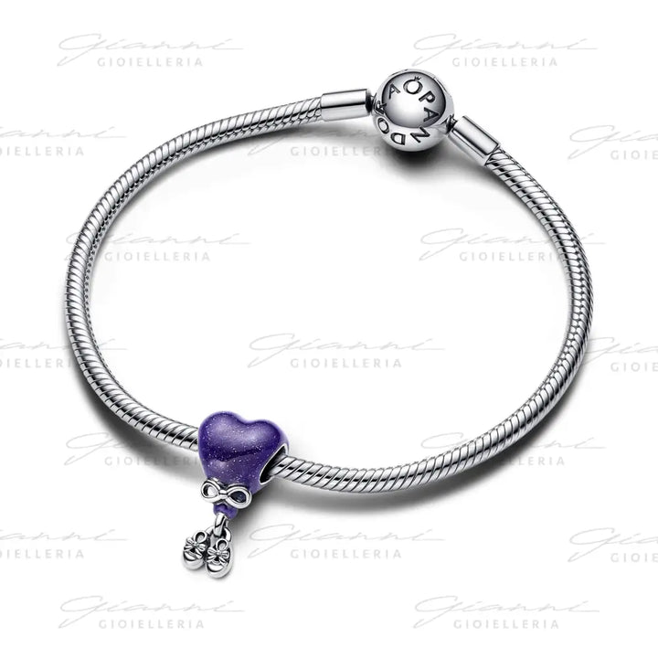 Charm Pandora - Gender Reveal “Baby Girl” che cambia colore Charm