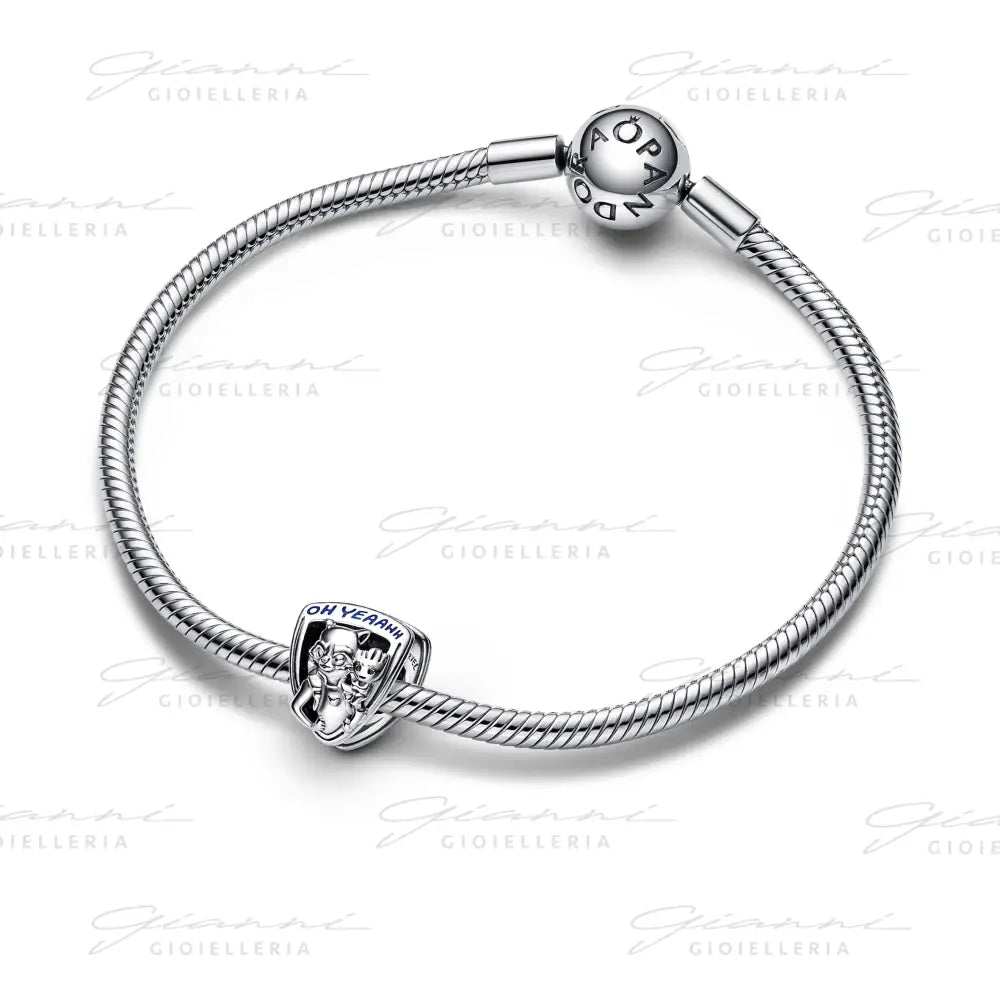Charm Pandora Marvel Guardiani della Galassia Stemma Rocket Raccoon & Groot Charm