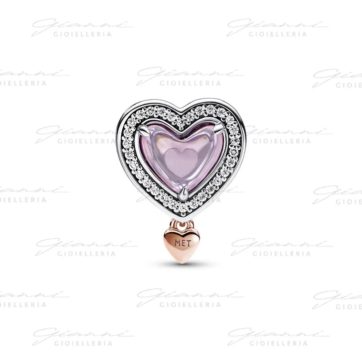 Charm Pandora - Openwork Mamma con Cuore Pendente Charm