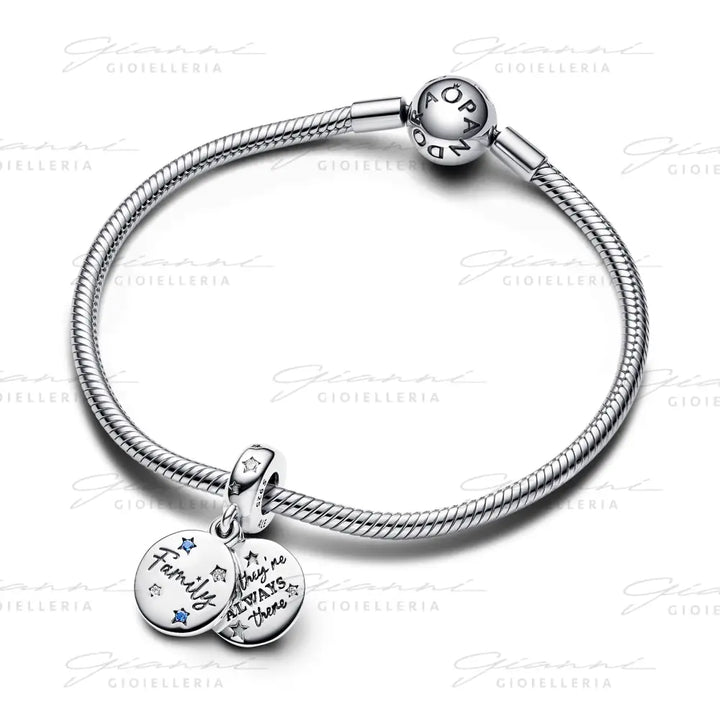 Charm Pandora - Pendente Doppio Famiglia Charm