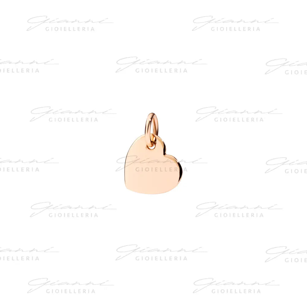 Ciondolo Dodo - Cuore Oro Rosa Charm