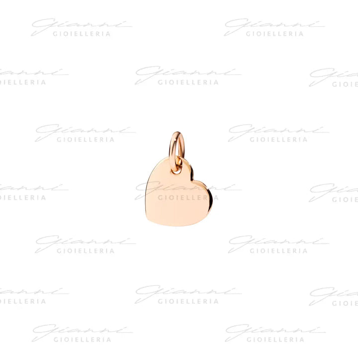 Ciondolo Dodo - Cuore Oro Rosa Charm