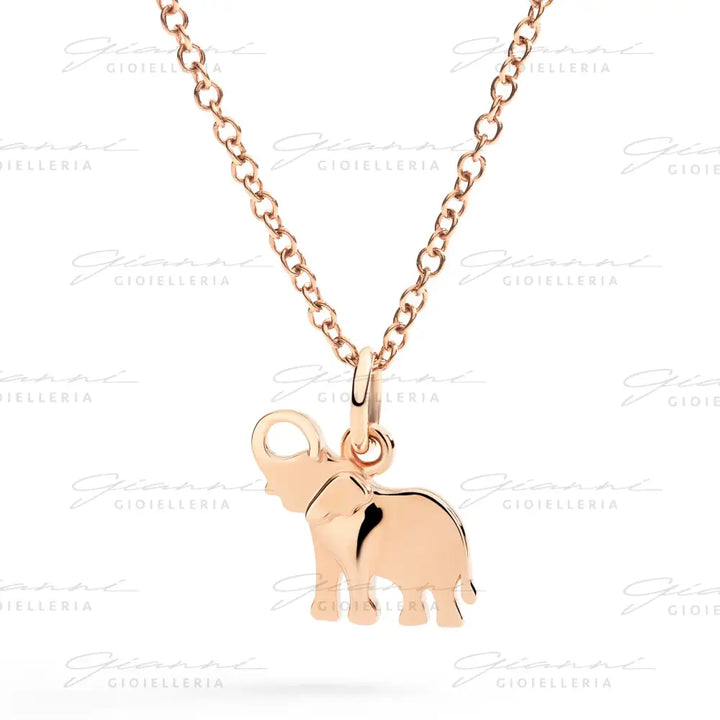 Ciondolo DoDo - Elefante oro rosa Charm