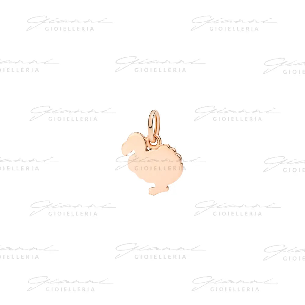 Ciondolo Dodo - Oro Rosa Charm
