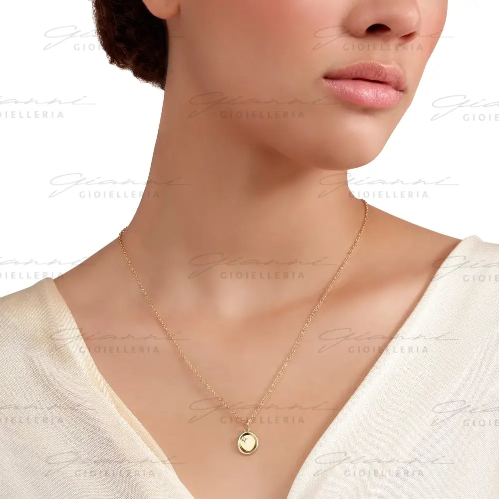 Ciondolo DoDo - Sigillo oro giallo & diamante bianco Charm