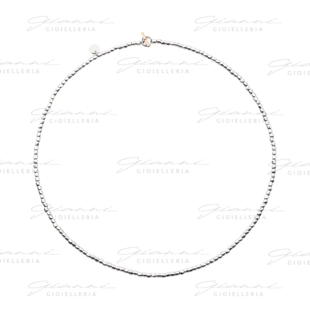 Collana Dodo - Mini Granelli Argento Collane