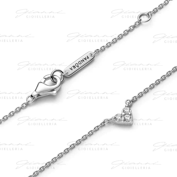 Collana Pandora - Cuore con Tre Pietre Collane