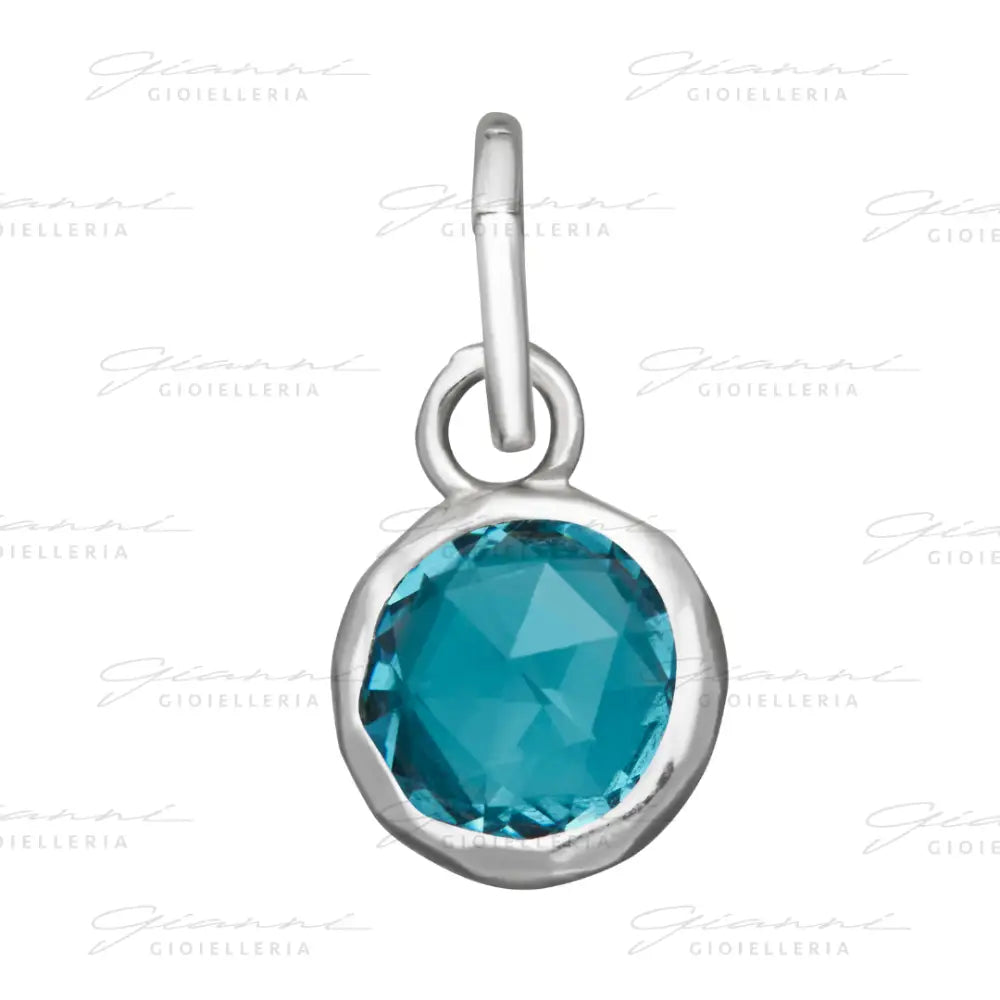 Mini Charm Giovanni Raspini - Crystal Azzurro Charm