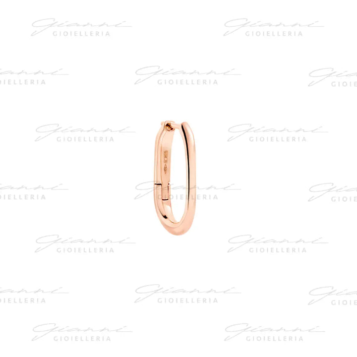 Orecchino DoDo - Hoop essentials oro rosa Orecchini