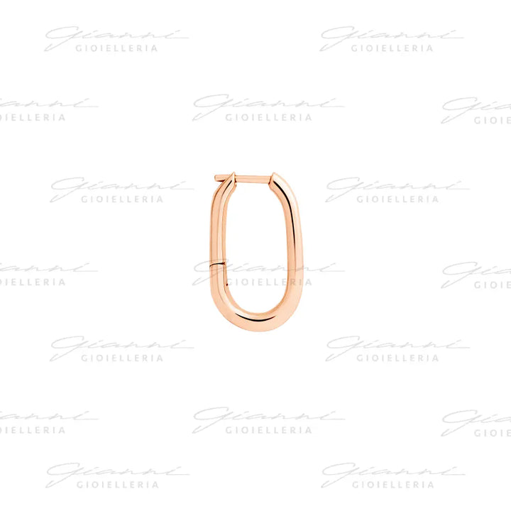 Orecchino DoDo - Hoop essentials oro rosa Orecchini