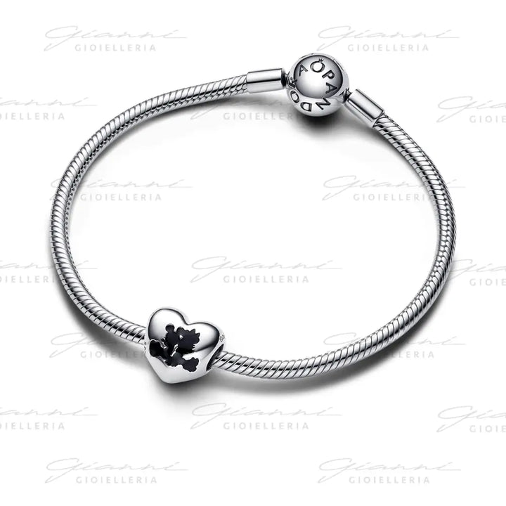 Pandora Charm Cuore Mickey & Minnie ’Always Forever’ Charm