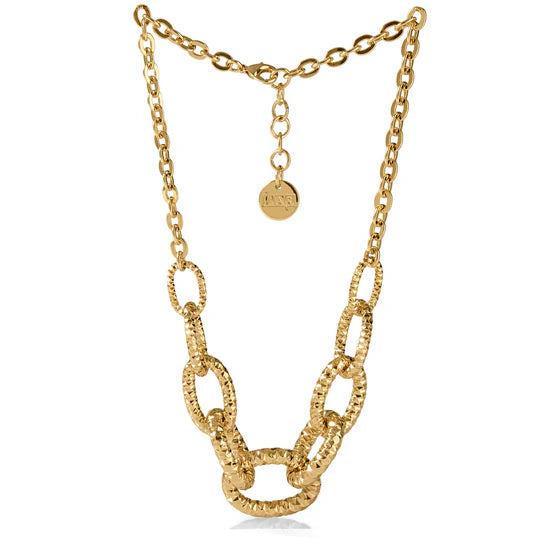 Collana Unoaerre - Catena in bronzo dorato