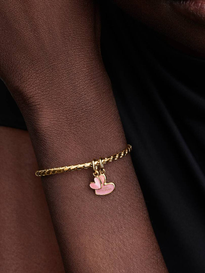 Charm Pandora - Pendente Unione di Cuori Mamma e Figlia divisibile