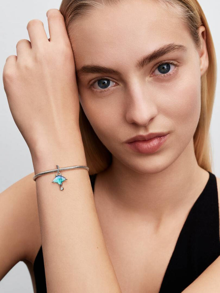 Charm Pandora - Pendente Manta Vetro di Murano