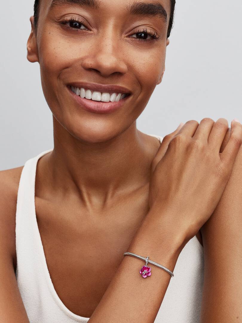 Charm Pandora - Pendente Fiore di Ibisco