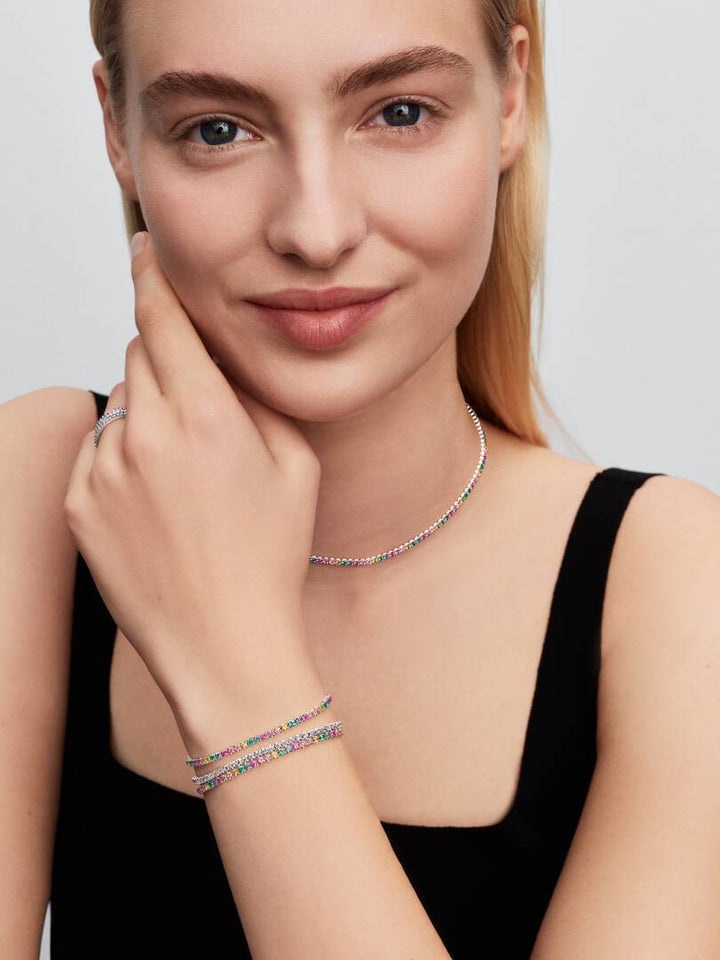 Bracciale Pandora - Tennis Multicolore