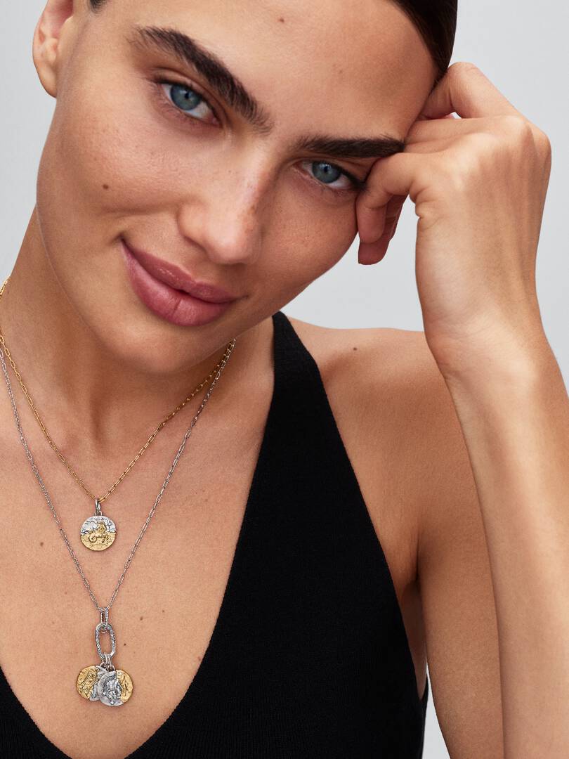 Charm Pandora - Medallion Gemelli