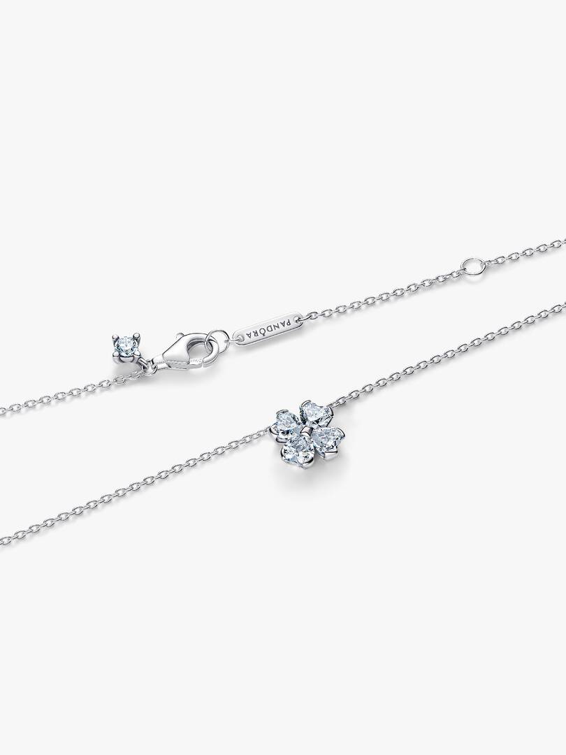 Collana Pandora - Quadrifoglio Luminoso