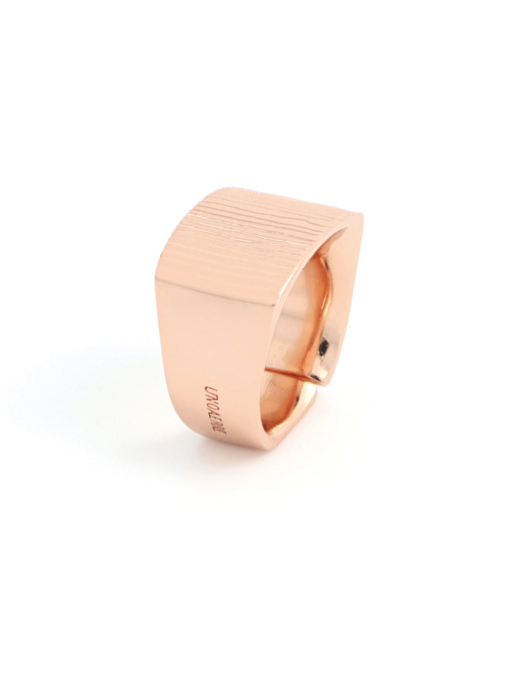Anello Unoaerre - Geometrico rosa