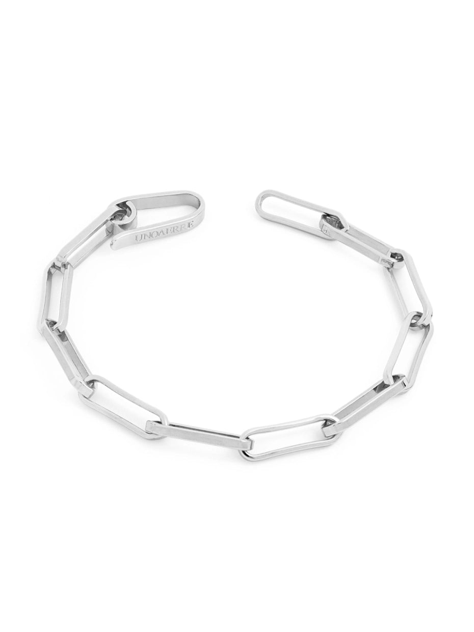 Bracciale Unoaerre - Paperclip argentato