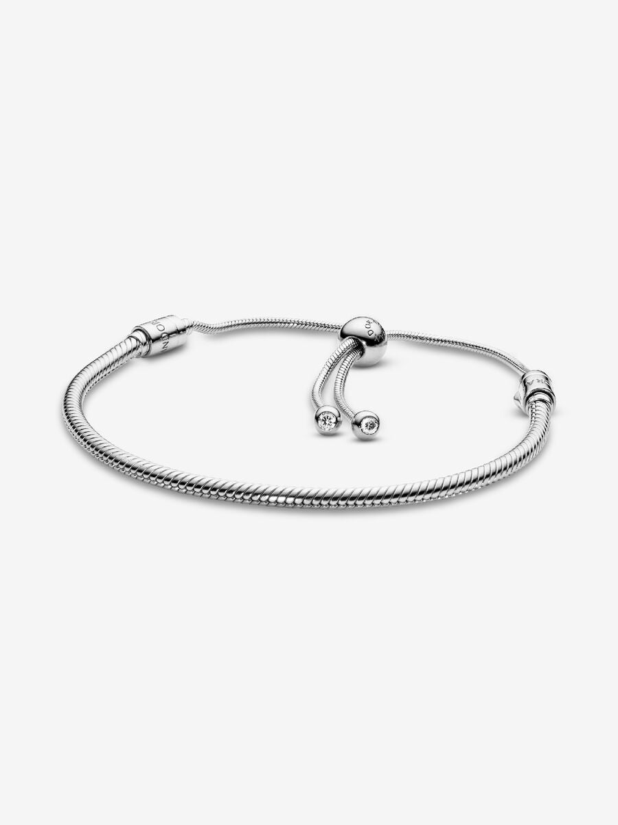 Bracciale Pandora - Moments con Maglia Snake e Chiusura Regolabile