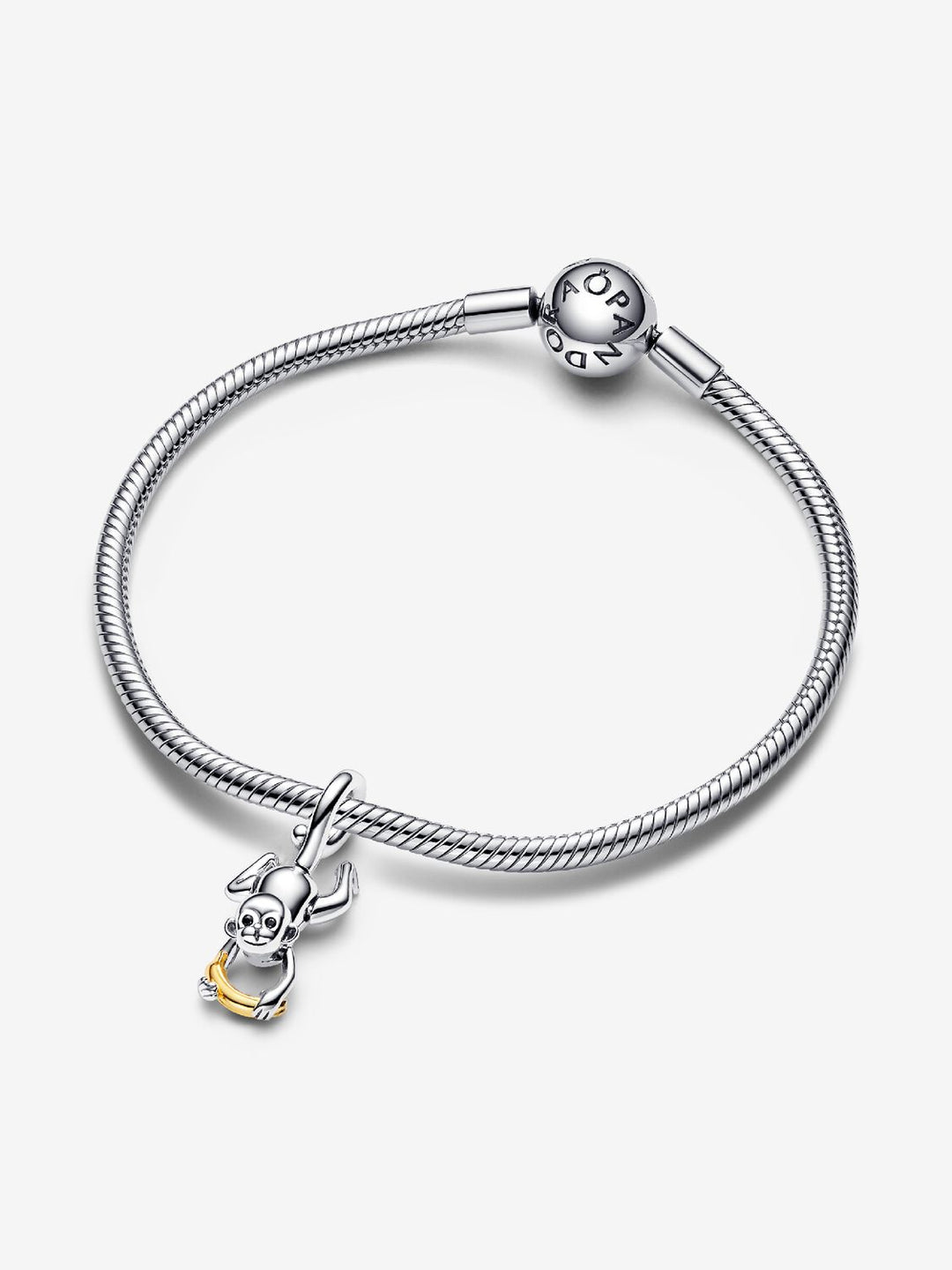 Charm Pendente Scimmietta con Zampe Mobili
