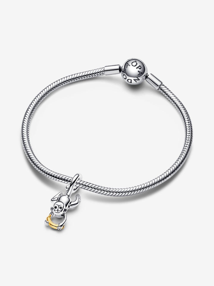 Charm Pendente Scimmietta con Zampe Mobili