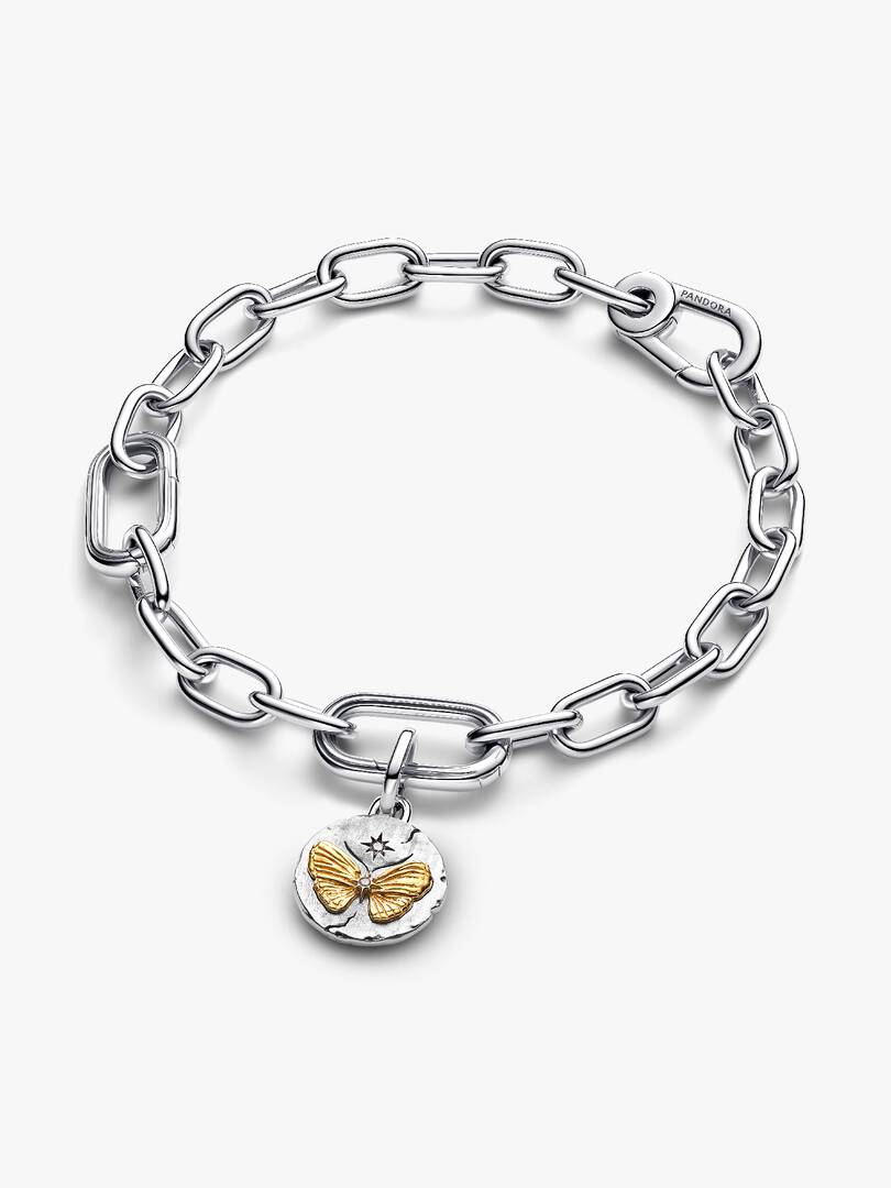 Charm Pandora - Medallion Farfalla "Somniare Aude"