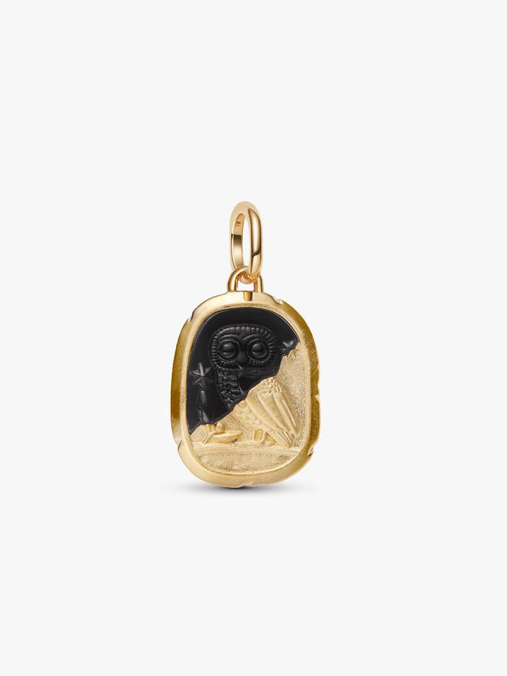 Charm Pandora - Medallion Gufo "Lux Et Sapientia"