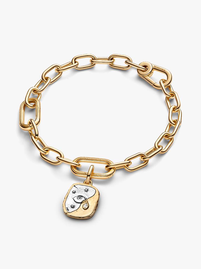 Charm Pandora - Medallion Occhio "Nosce Te Ipsum"