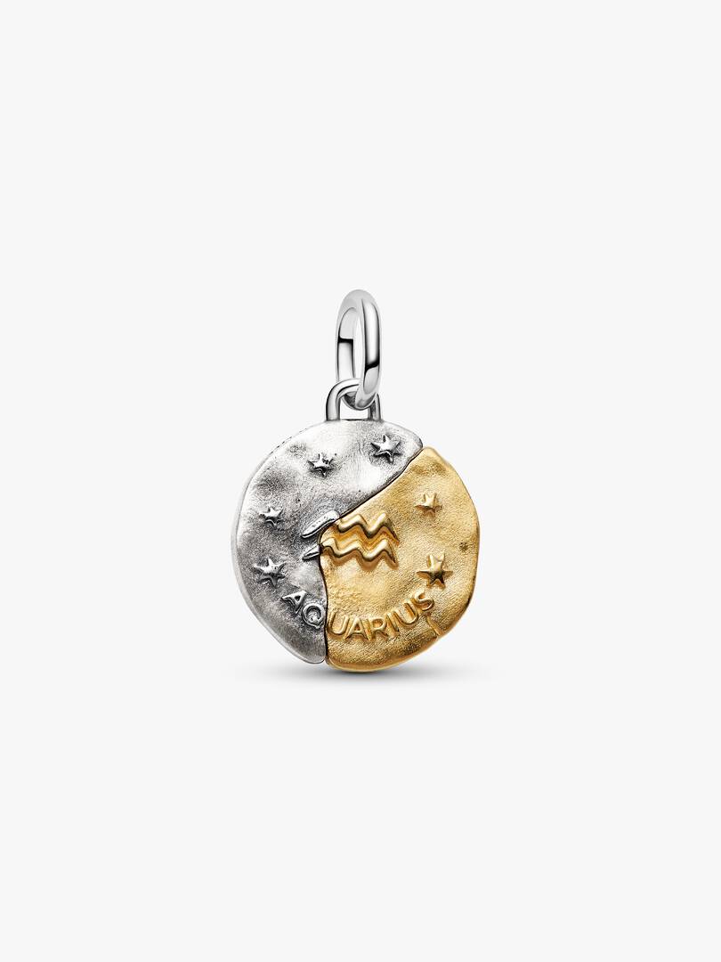 Charm Pandora - Medallion Acquario