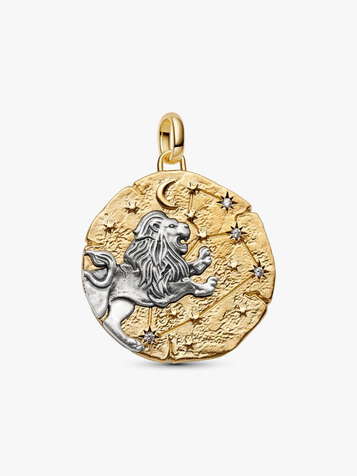 Charm Pandora - Medallion XL Leone "Luceat Lux Tua"
