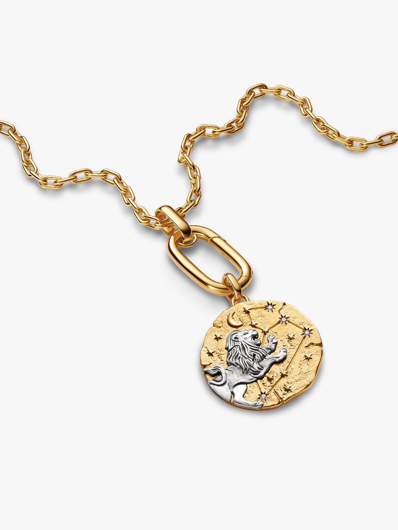 Charm Pandora - Medallion XL Leone "Luceat Lux Tua"