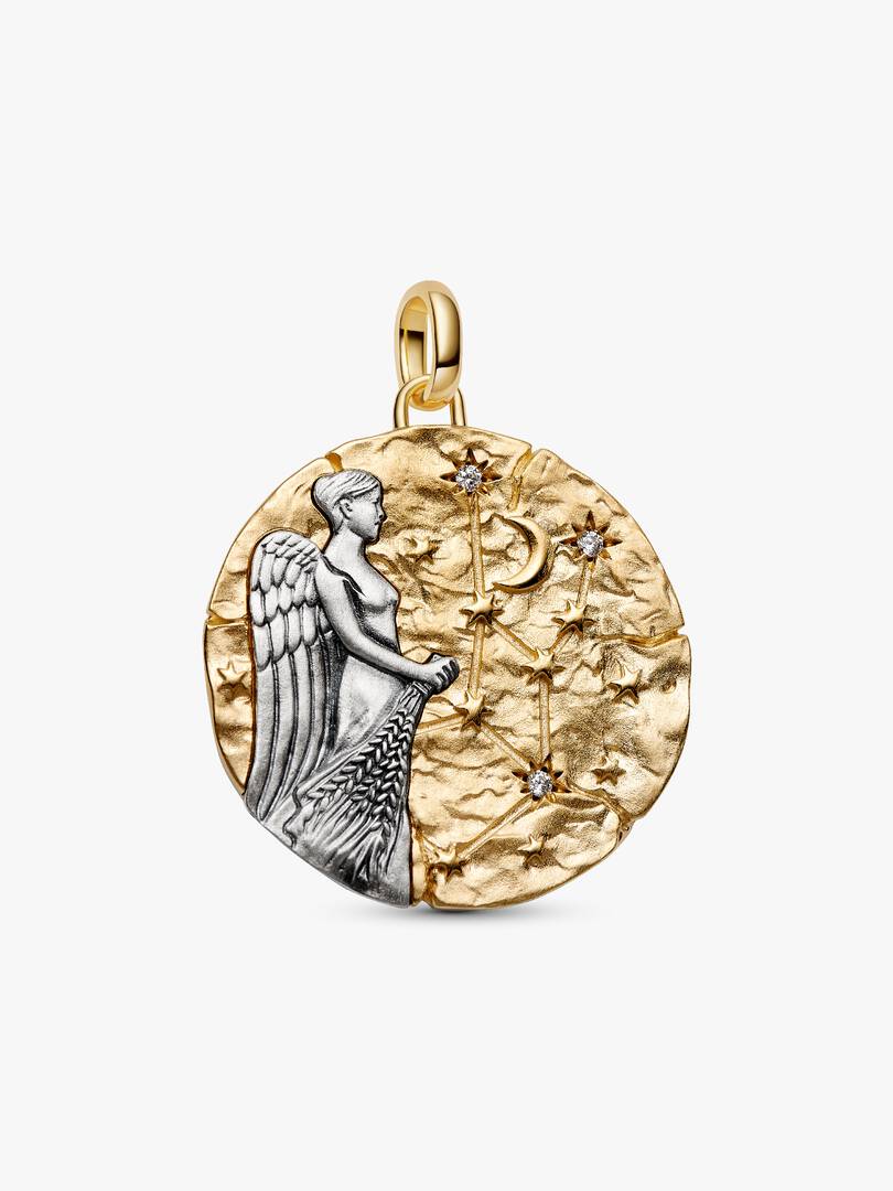 Charm Pandora - Medallion XL Vergine "Animus Invictus"