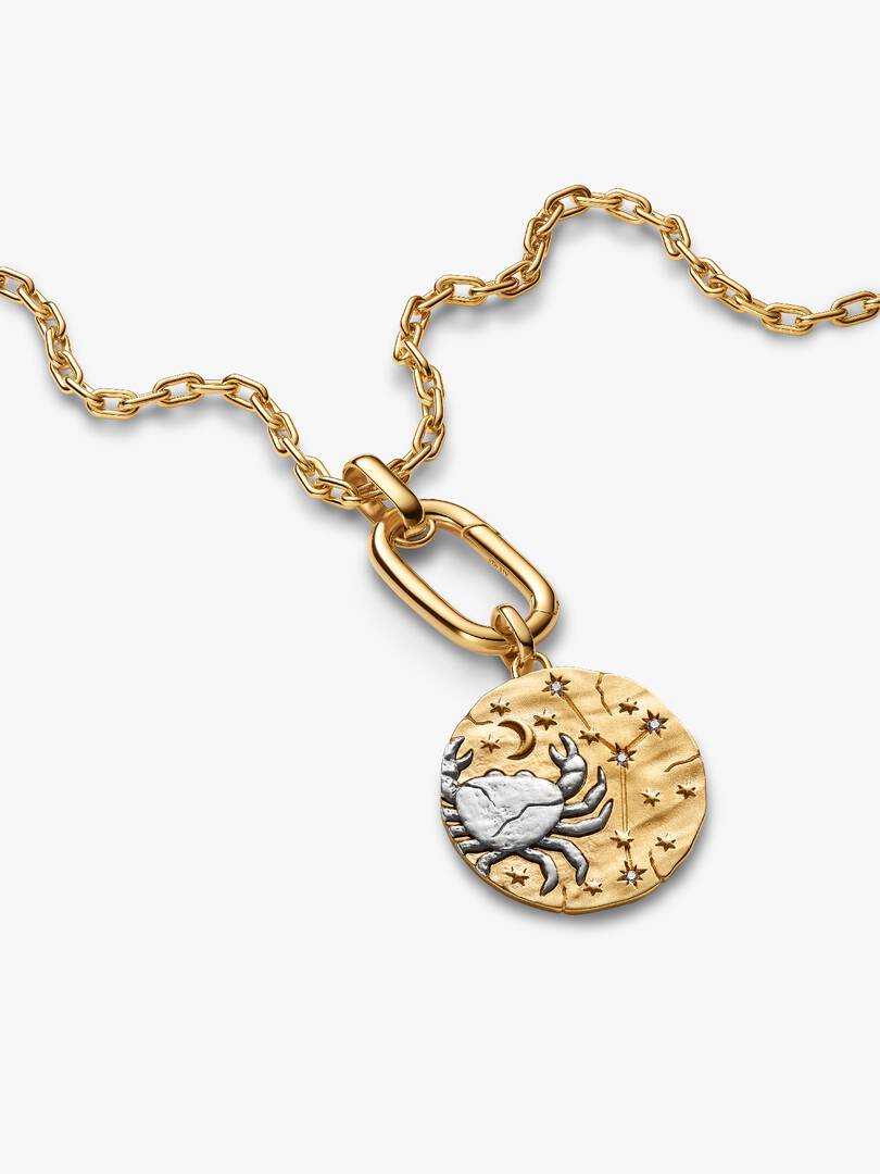Charm Pandora - Medallion XL Cancro "Intuitio Animi"