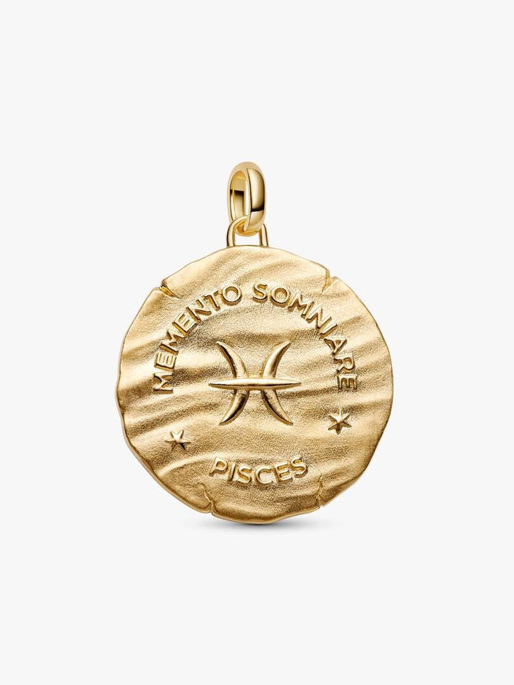 Charm Pandora - Medallion XL Pesci "Memento Somniare"