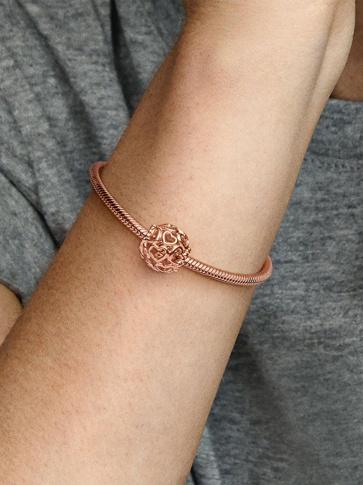 Charm Openwork Pandora Apri il tuo Cuore