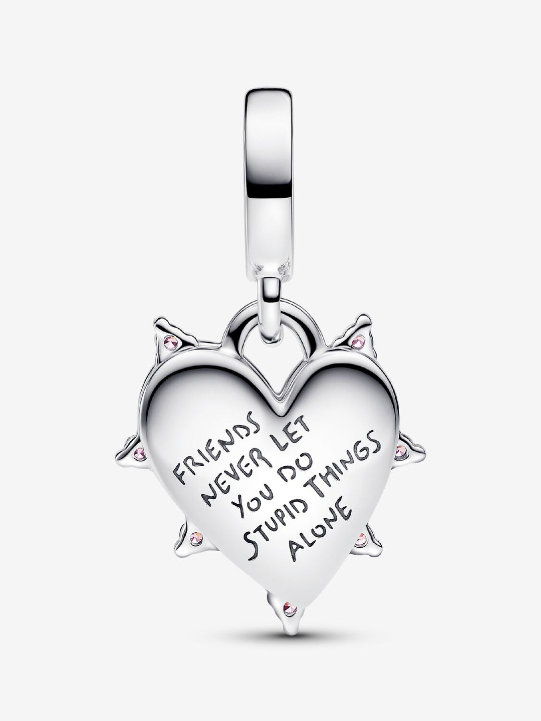 Charm Pendente Cuore dell'Amicizia Opale