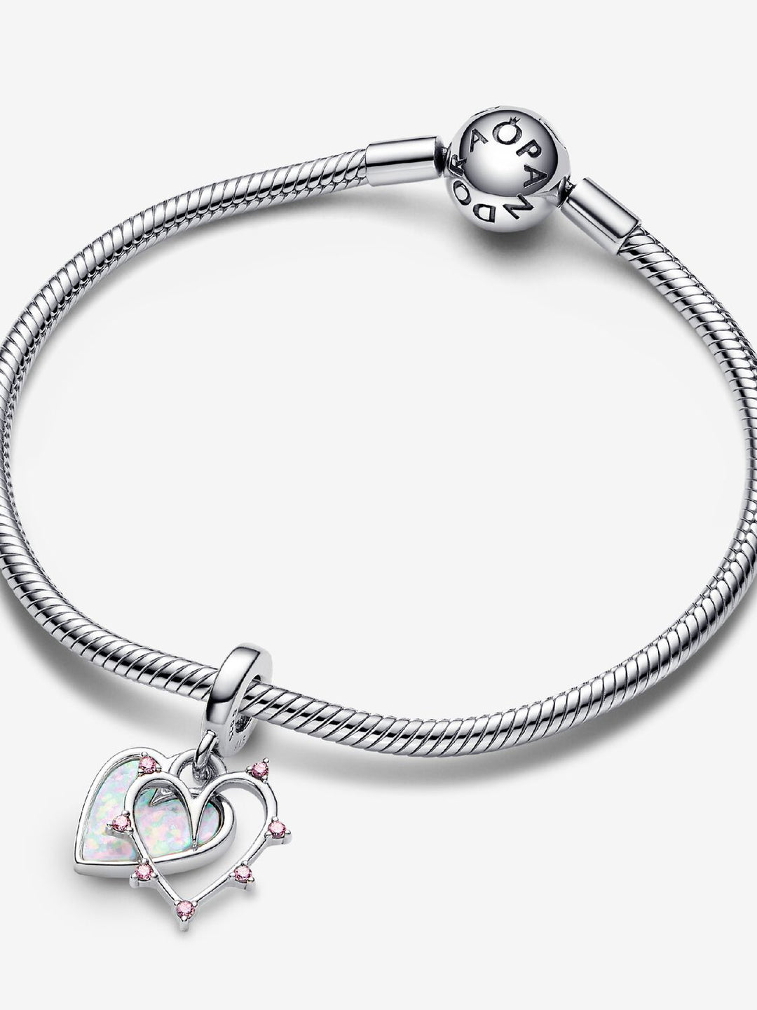 Charm Pendente Cuore dell'Amicizia Opale