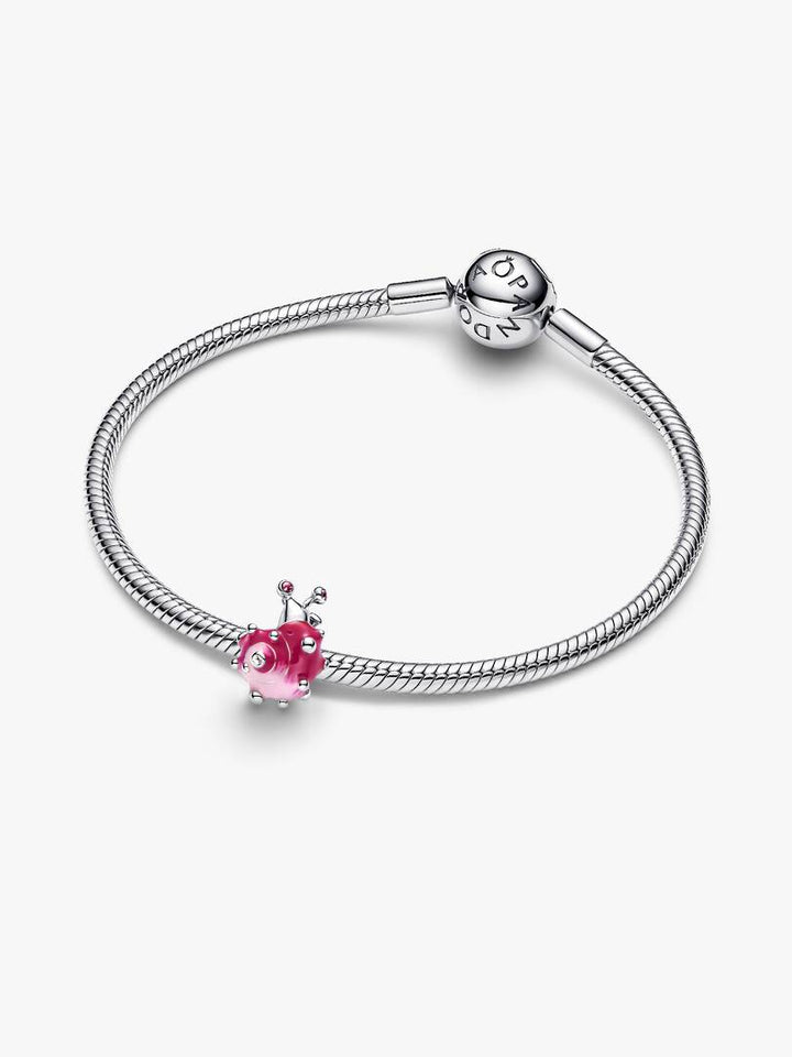 Charm Pandora - Lumaca Rosa