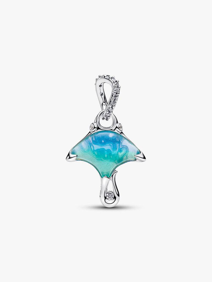 Charm Pandora - Pendente Manta Vetro di Murano