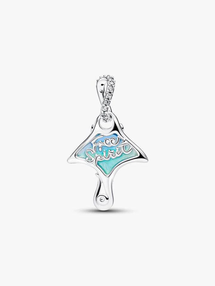 Charm Pandora - Pendente Manta Vetro di Murano