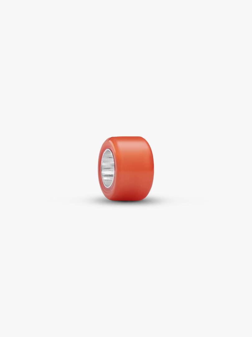 Mini Charm Pandora - Vetro di Murano Arancione