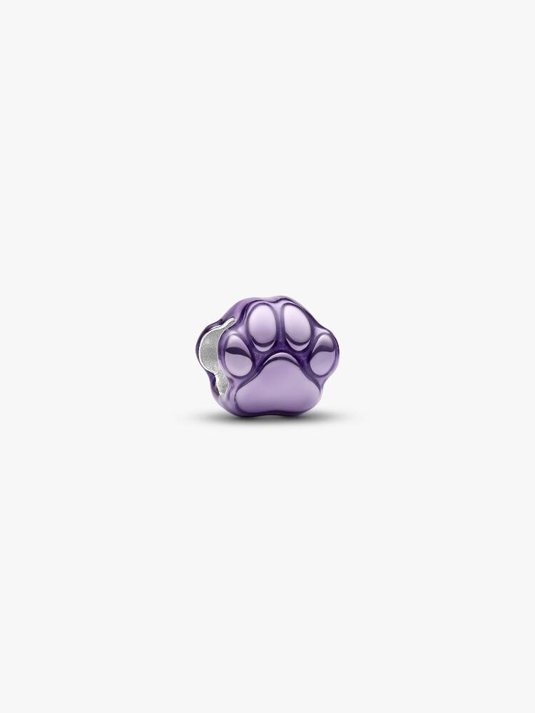 Mini Charm Pandora - Zampa effetto metallico viola