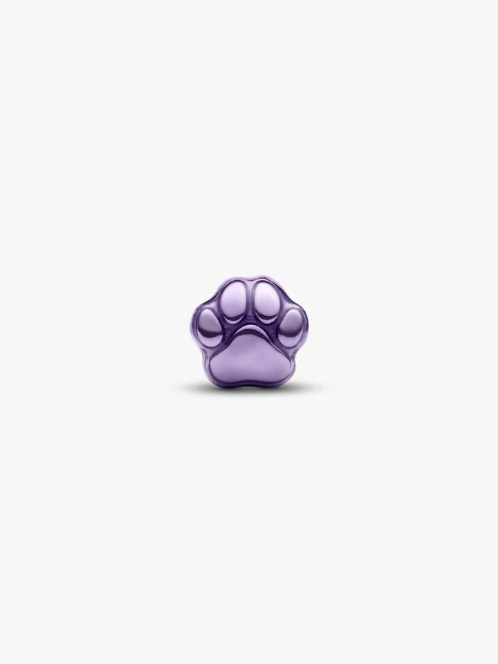 Mini Charm Pandora - Zampa effetto metallico viola