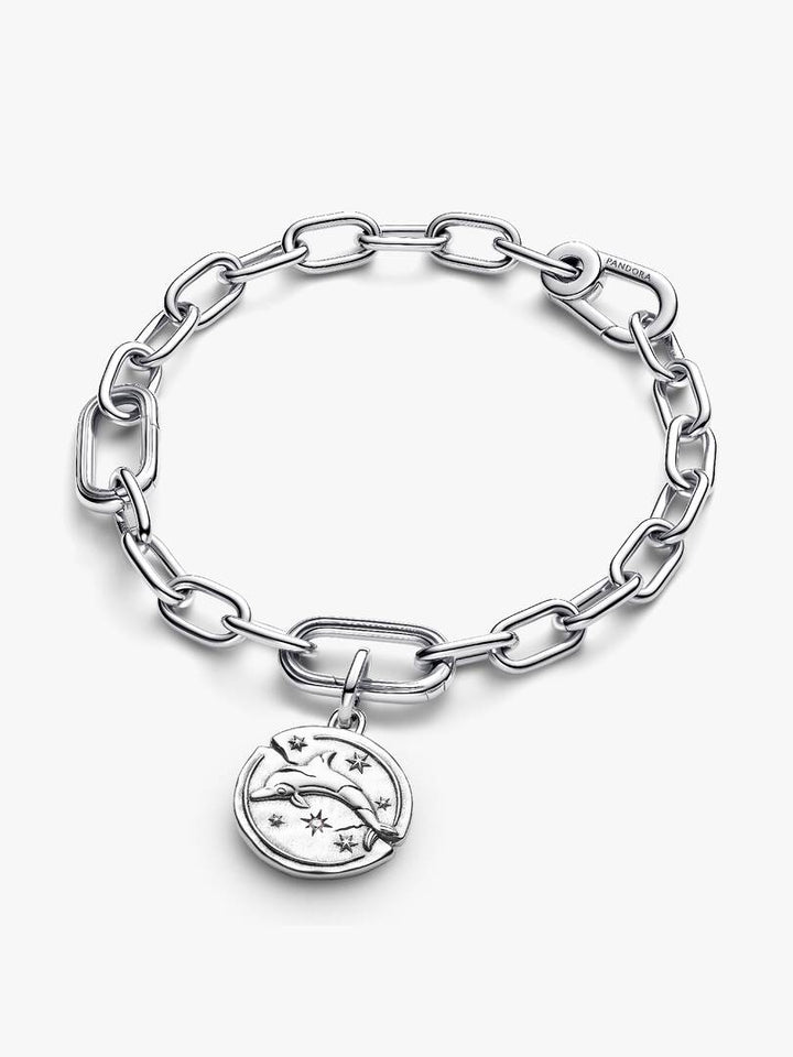 Charm Pandora - Medallion Delfino "Audaces Fortuna Iuvat"