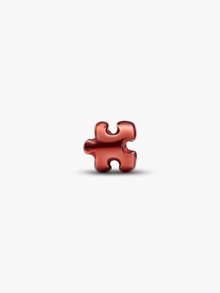 Mini Charm Pandora - Puzzle effetto metallico arancione